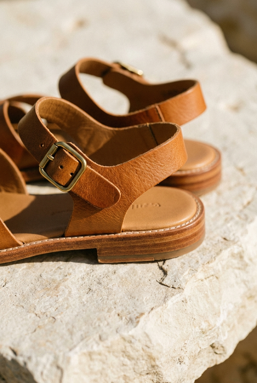 Tan Leather Sandal